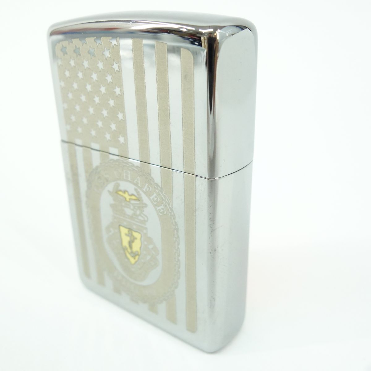 【未使用】Zippo ジッポー USS CHAFEE DDG90 アメリカ海軍 オイルライター