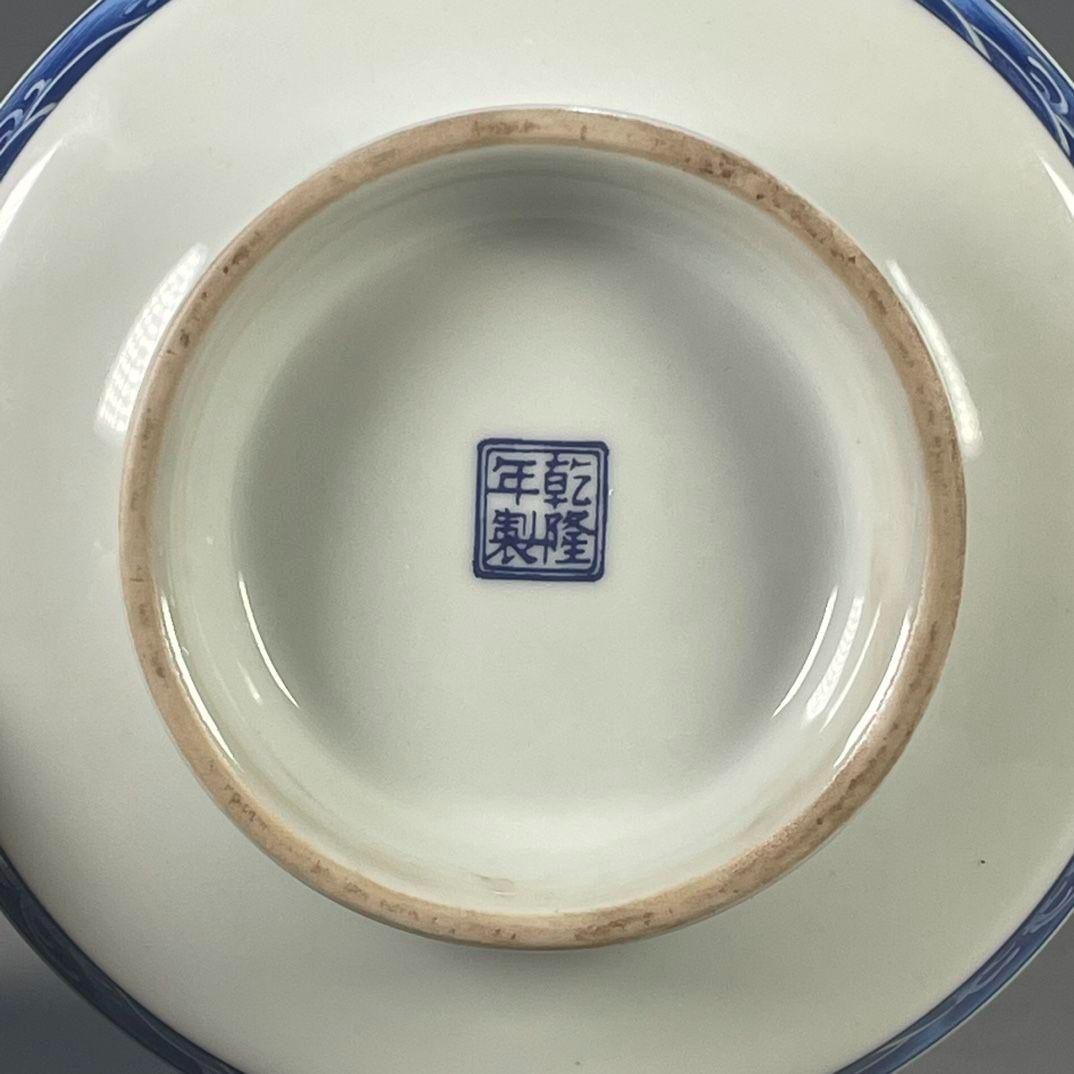中国茶器 景德鎮 五色松鶴献寿図三才蓋碗 茶碗 新品未使用 中国茶器 景德鎮 五色松鶴献寿図三才蓋碗 茶碗 新品未使用