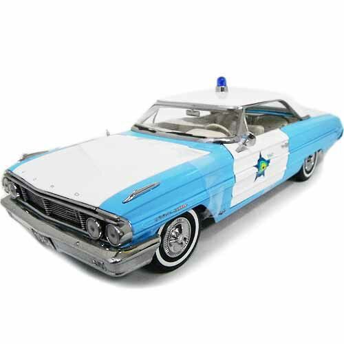 １９６４　ＦＯＲＤ　ＧＡＬＡＸＩＥ　５００　【１／１８】新品、未使用 SUN STAR 1964 Ford Galaxie 500 1/18 ブルー フォード