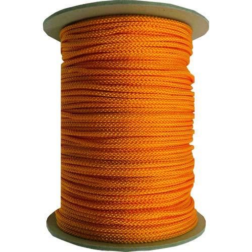 2営業日で発送 ユタカメイク 江戸打ち紐 山吹 約4mm×130m