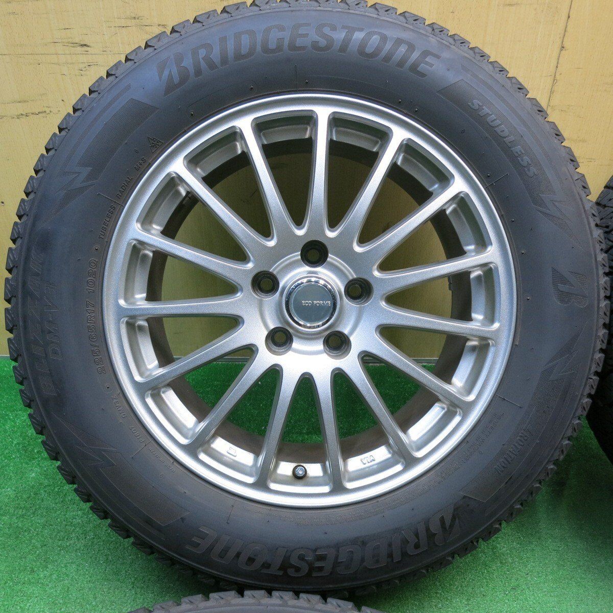 2021年製 ブリヂストン DM-V3 225/60Ｒ17 4本 #24470 2021年製 ブリヂストン DM-V3 225/60R17 4本 #24470 2021年製