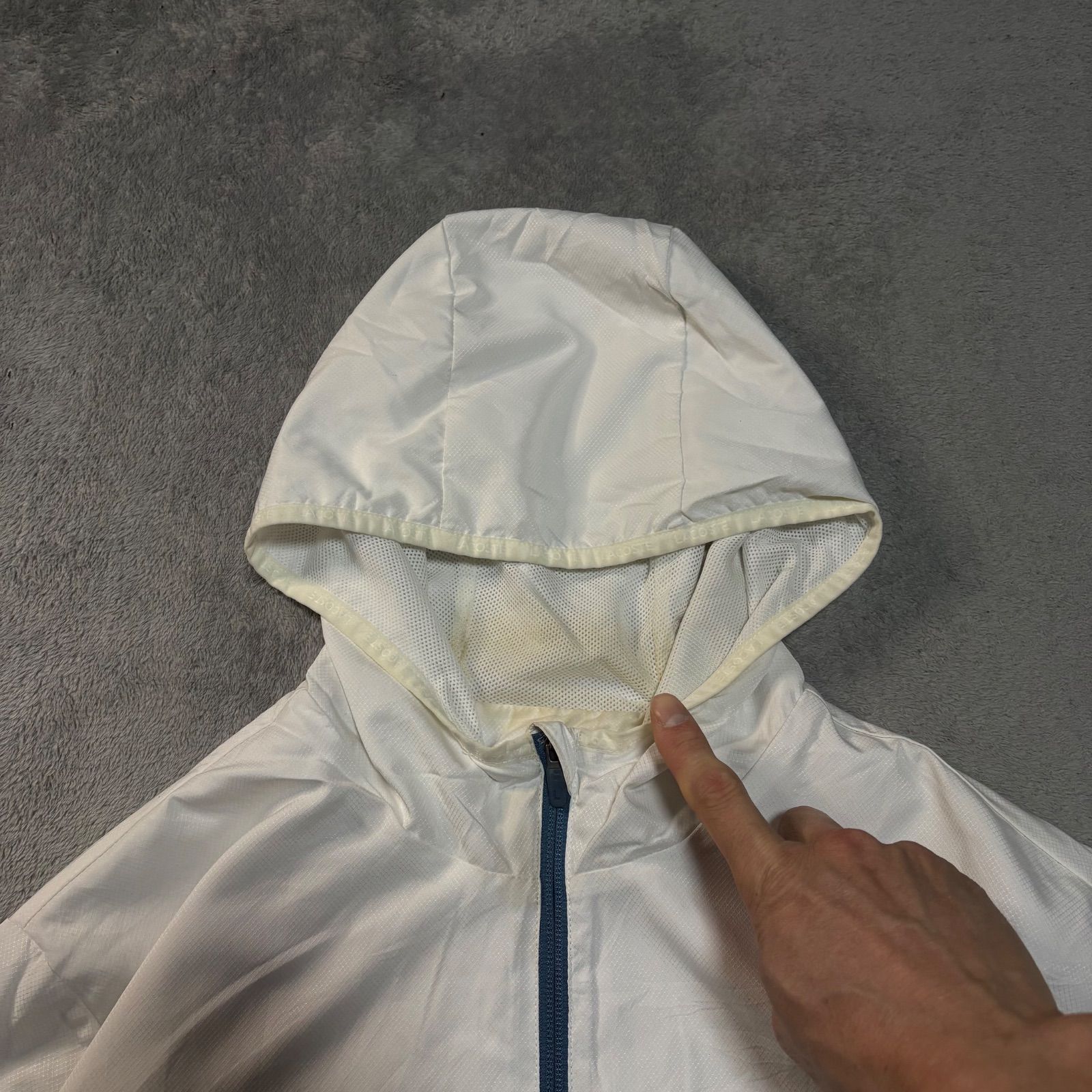 LACOSTE ラコステ NylonJacket ナイロンジャケット Hoodie パーカー 