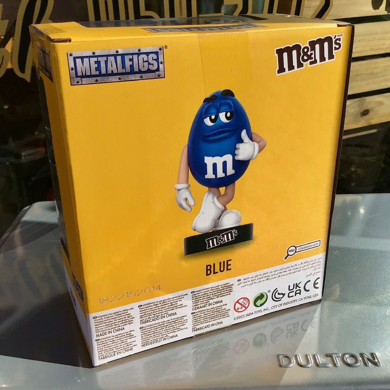 新品 M&M'S エムアンドエムズ ダイキャスト フィギュア ブルー