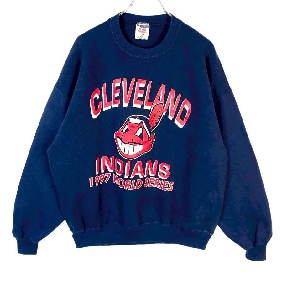90s00sUSA製JerzeesジャージーズMLBクリーブランド