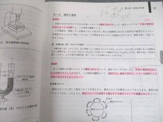 UF10-031 鉄緑会 化学発展講座 テキスト/問題集 2011 計2冊 寺田侑祐