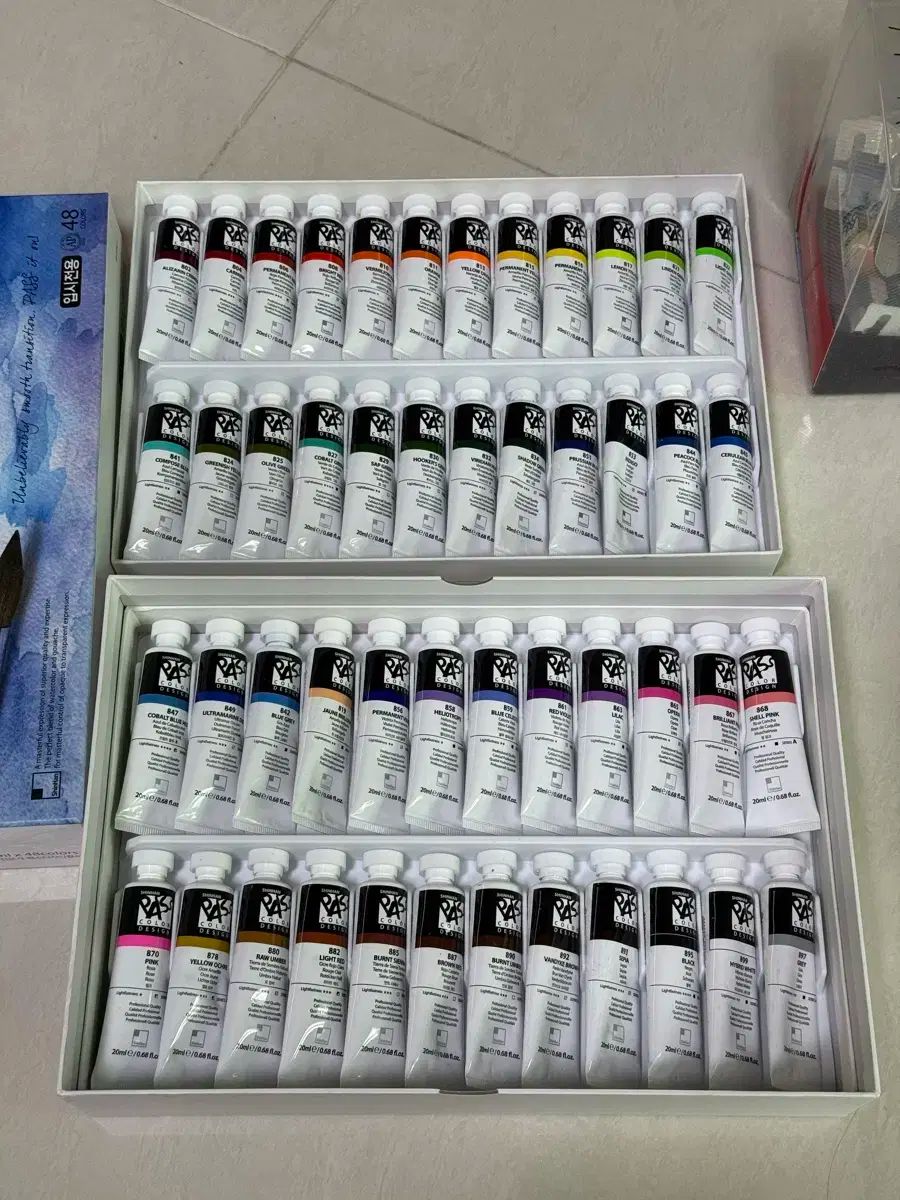 シンハン パス pass デザイン 入試用 絵の具 48色 WWW_IBETON_RU