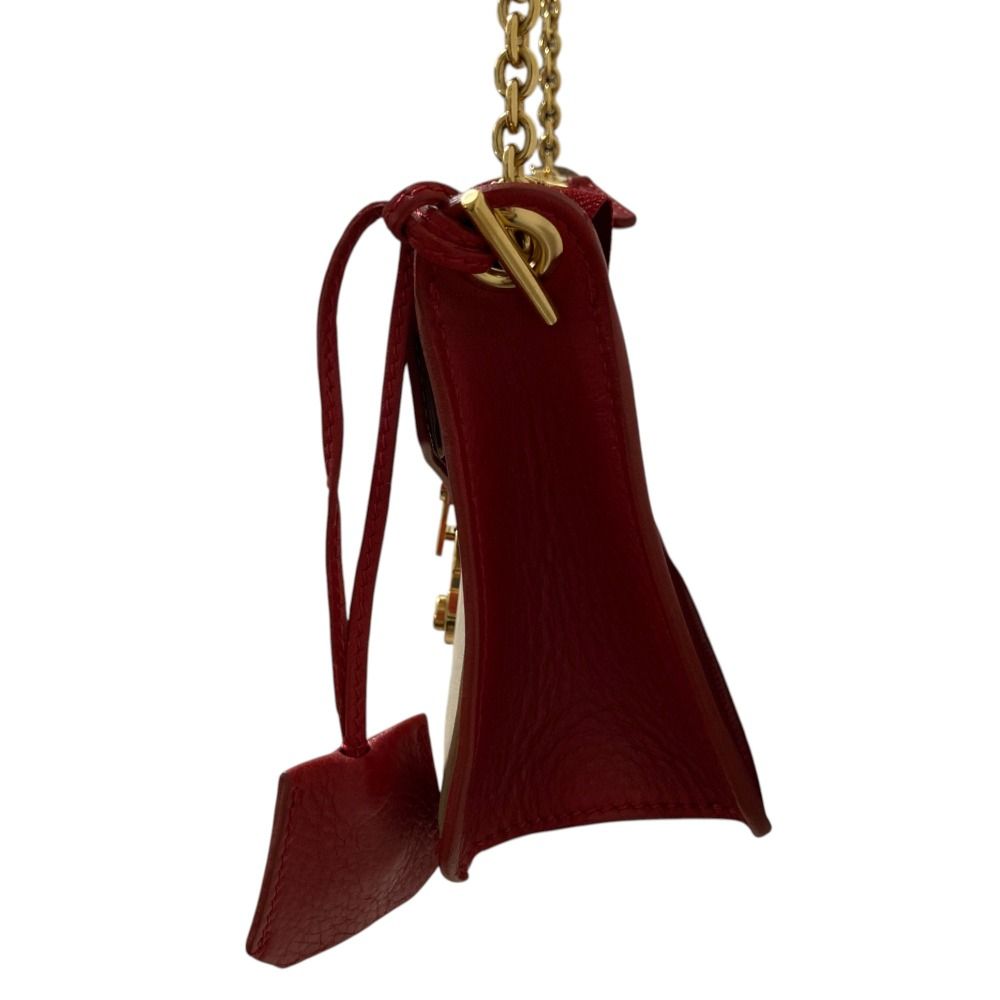 美品 CELINE セリーヌ バイカラー レザー チェーンショルダー 美品 CELINE セリーヌ バイカラー レザー チェーンショルダー