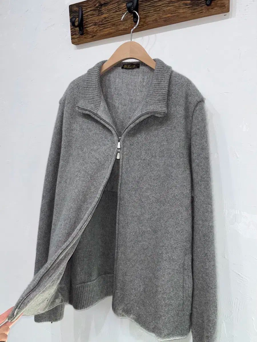 Loro piana Loro Piana ロロ ピアーナ グレー ジップアップ