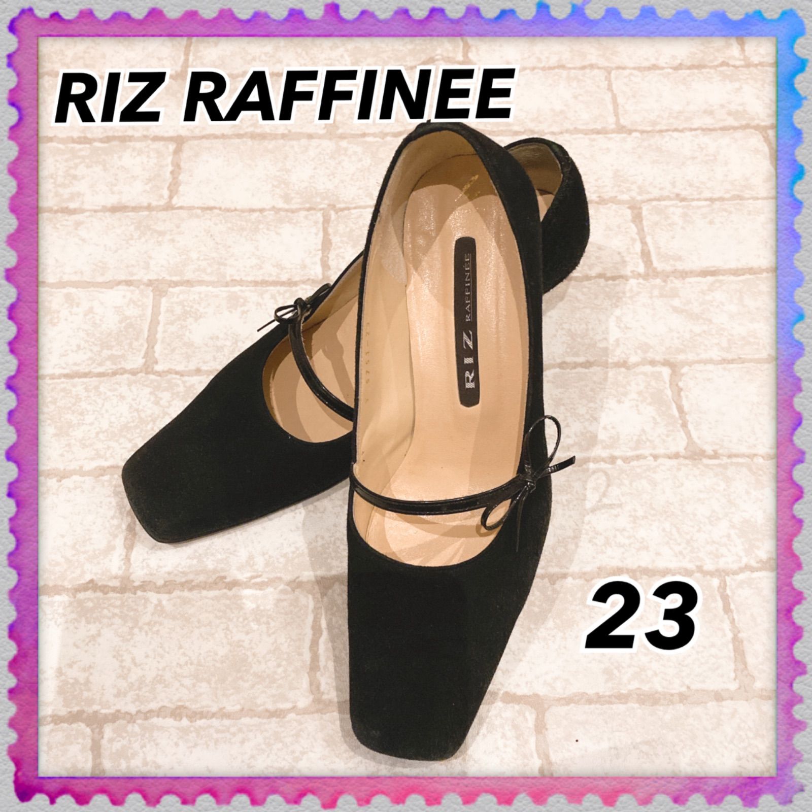 送料無料キャンペーン?】 新品、未使用 RIZ Raffinee パンプス リズ