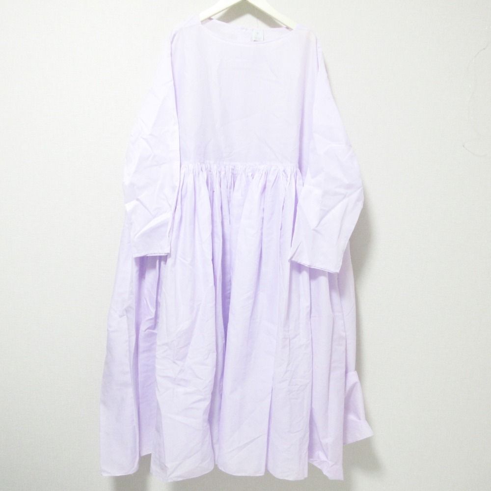 良品 SP STASTNY PRODUKT エシュペー 長袖 フレアロングワンピース 2 