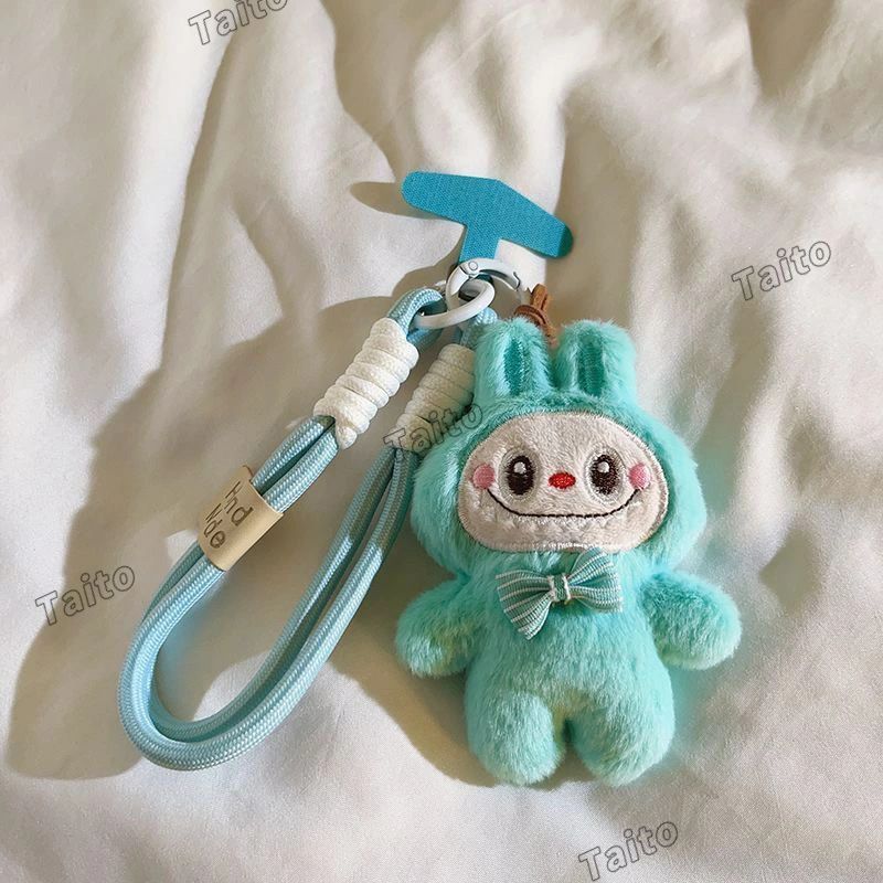 4つセット。ラブブ風ぬいぐるみキーホルダー ラブブ風 ぬいぐるみストラップ スマホストラップ 携帯