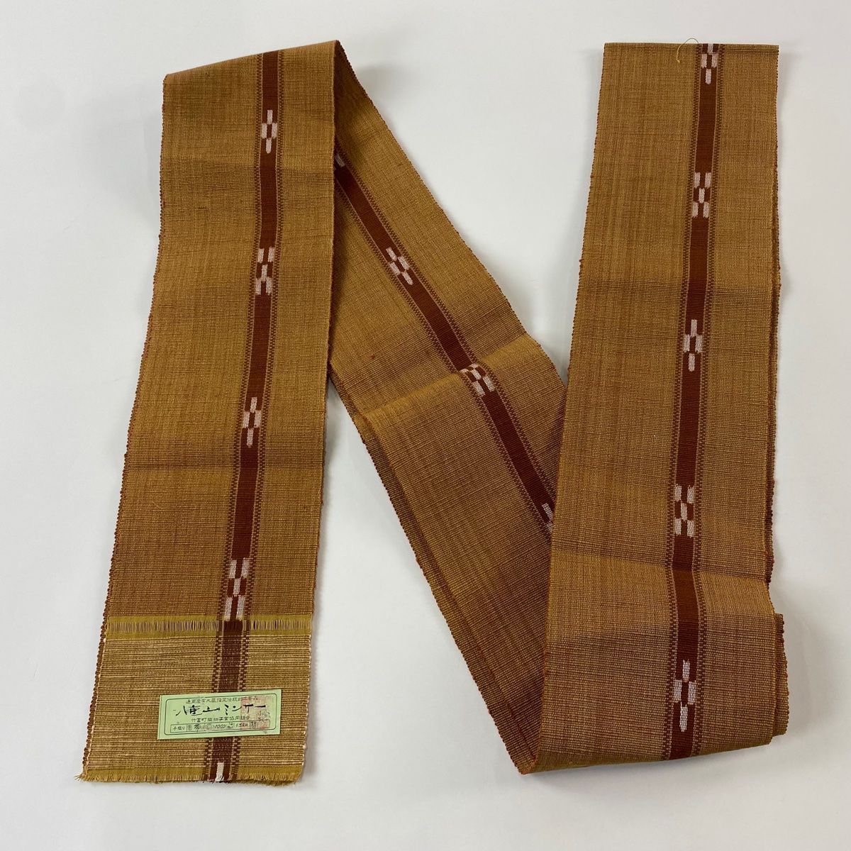 八重山ミンサー 証紙