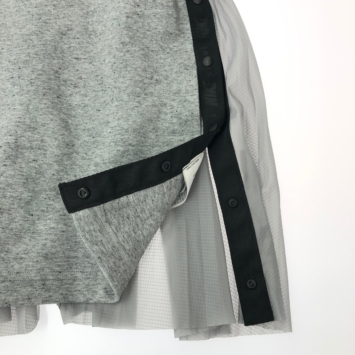 NIKE×sacai ナイキ×サカイ フロントロゴバックプリーツ
