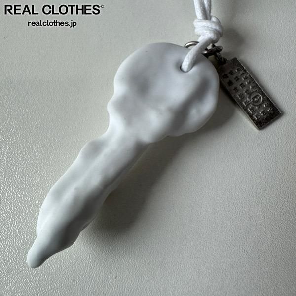 MM6 Maison Margiela|エムエム６メゾンマルジェラ Candle Waxed Necllace|キャンドル ワックス ネックレス|SM7UU0069P7066|ONE SIZE