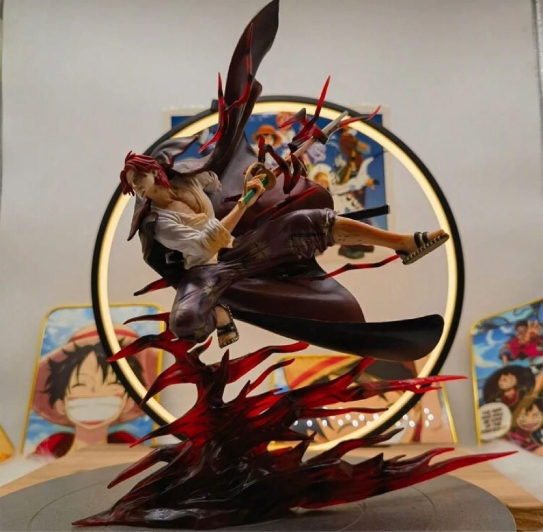 ワンピース　赤髪のシャンクス　覇王色　大型フィギュア　28cm