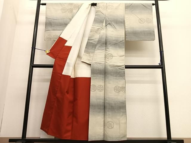 平和屋着物○結城紬 花丸文 正絹 逸品 BAAT6627hv - メルカリ 