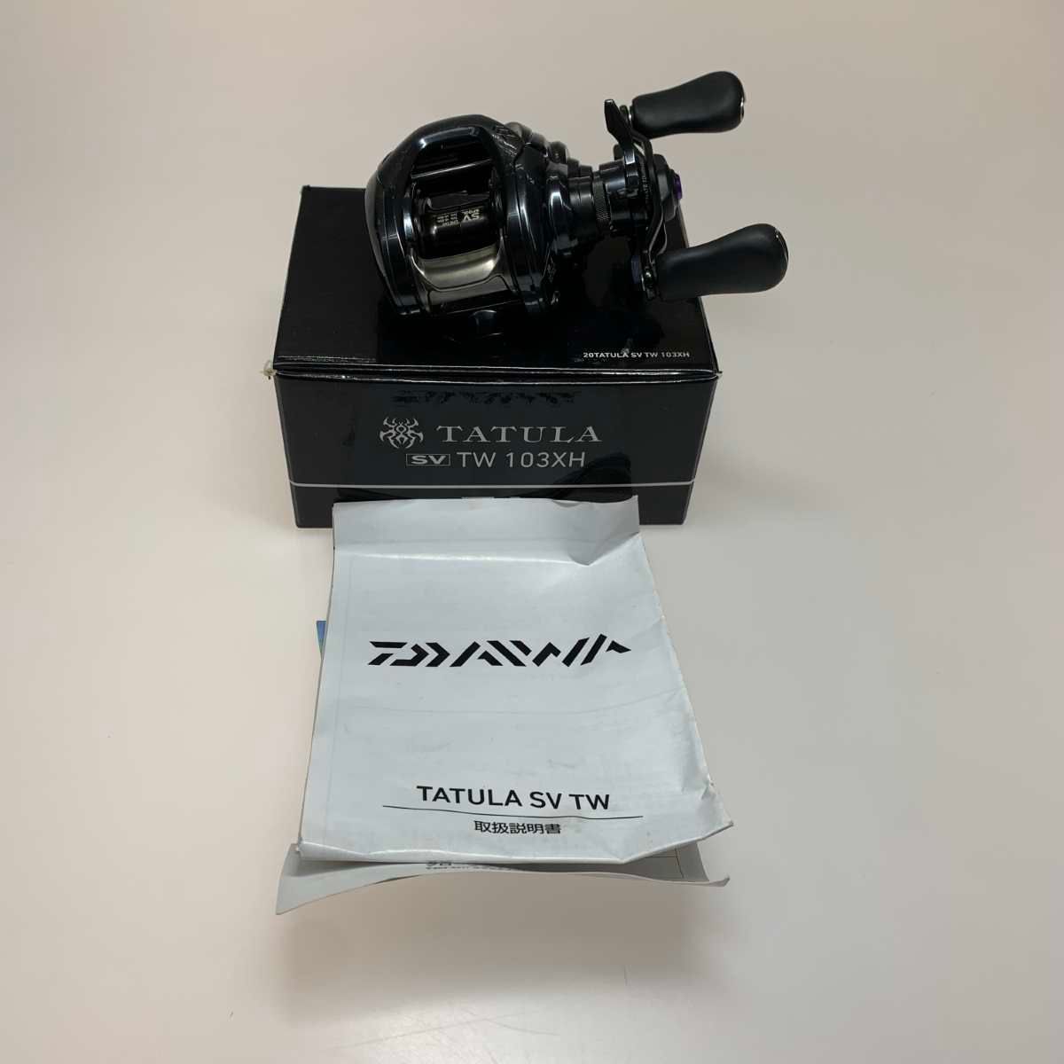 ●●DAIWA ダイワ ベイトリール 20タトゥーラ SV TW 103XH 00630091