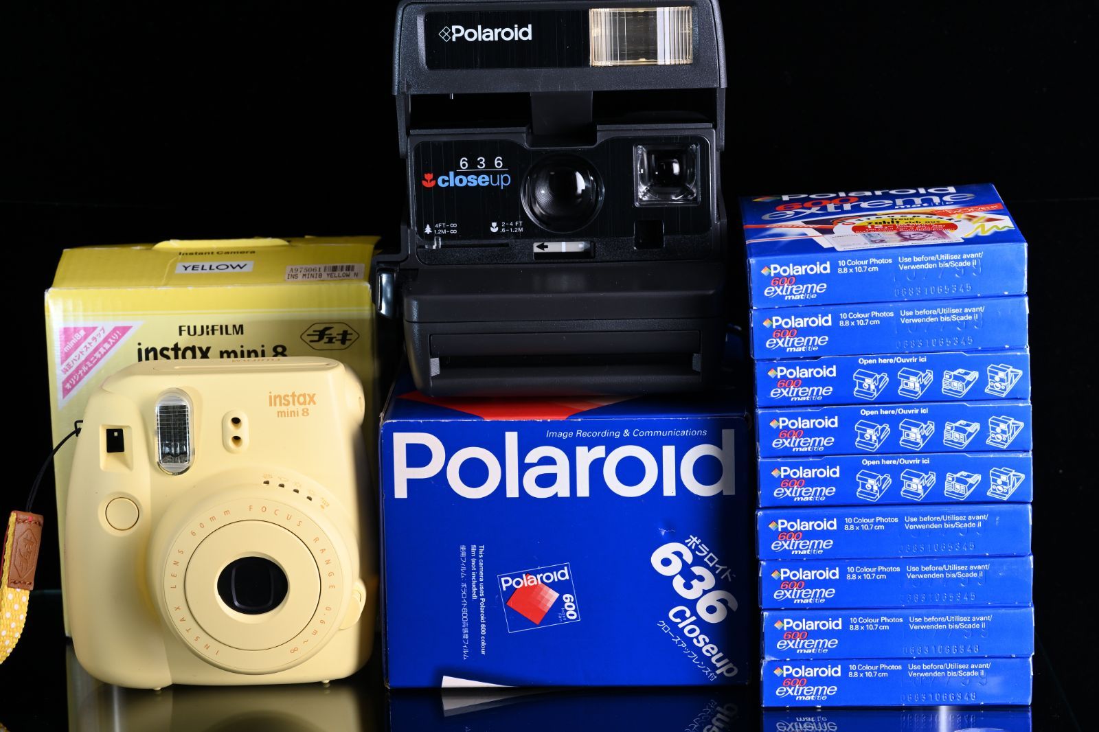 カメラ 【美品】Polaroid 636 Closeup インスタントカメラ 元箱、取説付き
