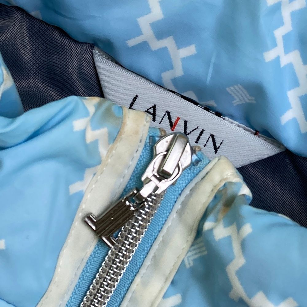 【新品未使用】ランバンスポール　2Way ジャケット ジップアップ サイズ40 サイズ：40 LANVIN SPORT ランバン スポール 2WAY ダウン ジップ