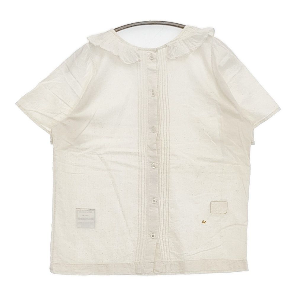 45R/45rpm インドカディdeフリルカラーブラウス 定価30800円 シャツ  