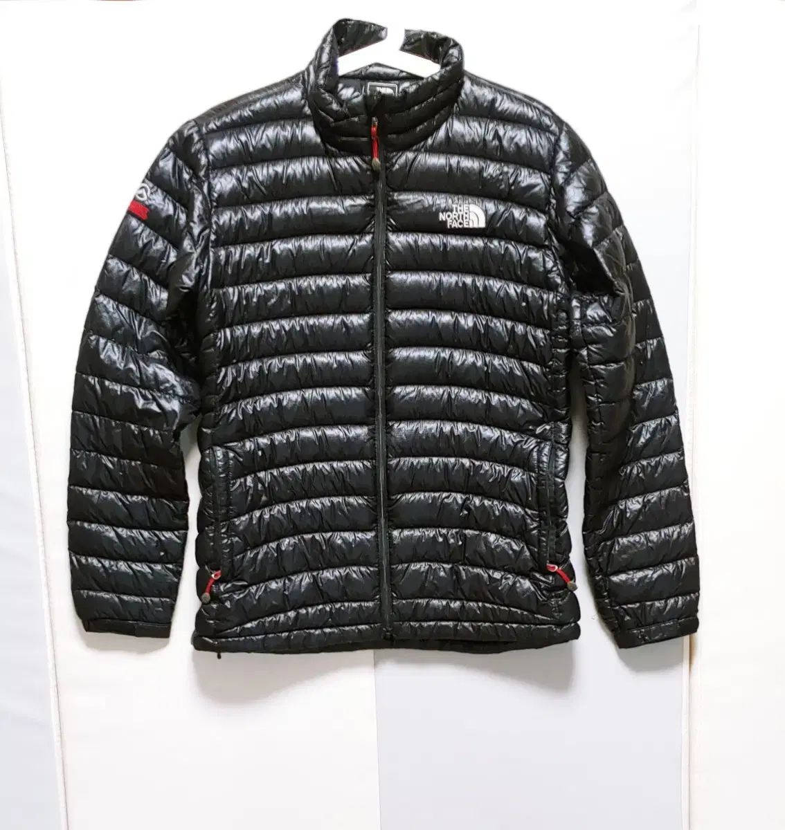 L THE NORTH FACE ザノースフェイス サミット 軽量 ダウンジャケット 800 黒 522