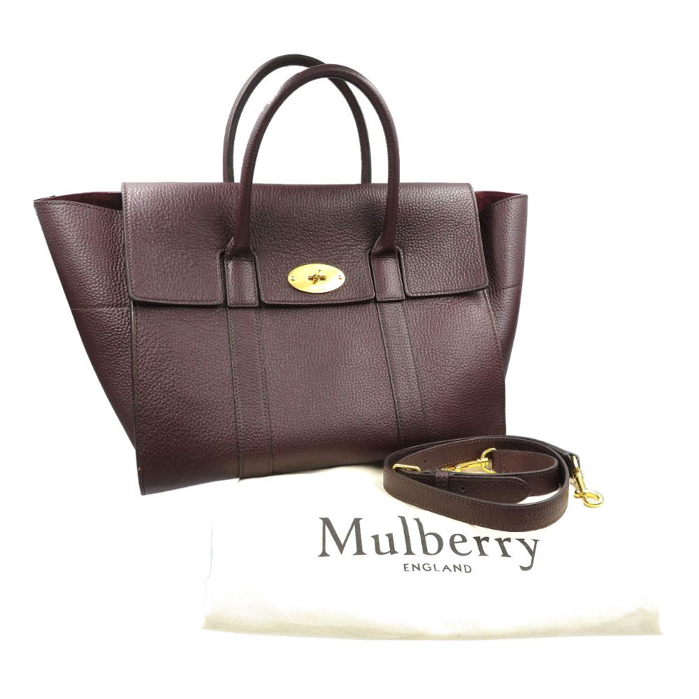 Mulberry x 2WAYショルダーバッグ ブラウン