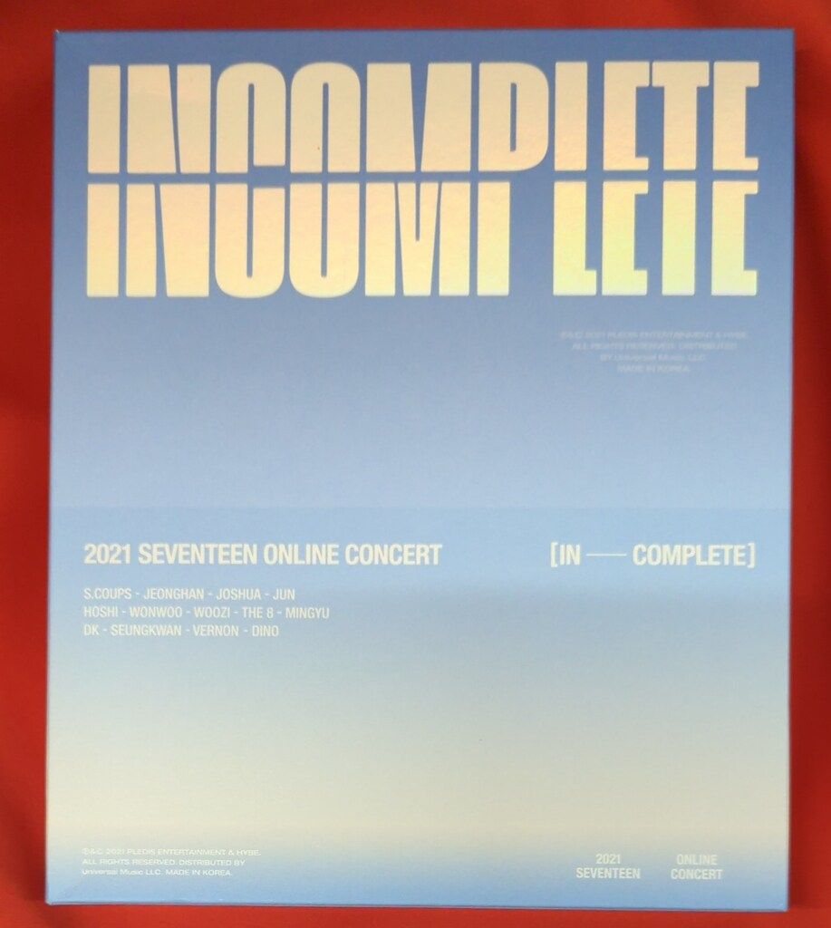 SEVENTEEN DVD 2021 IN-COMPLETE - メルカリ