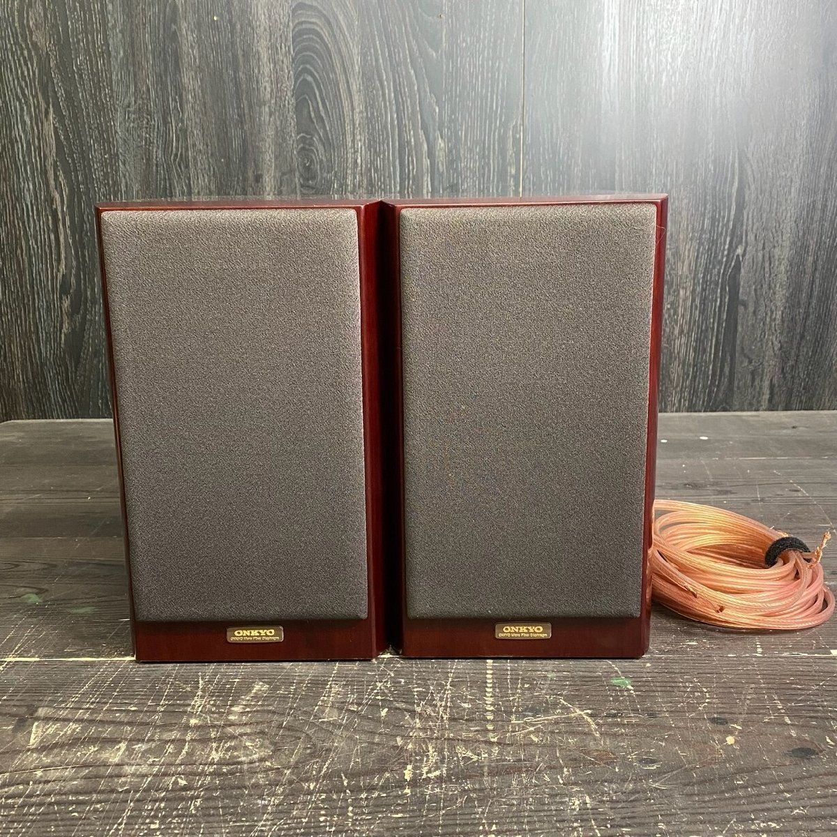 F1372 ONKYO オンキョー D-105EXG スピーカー/M5 1372 ONKYO