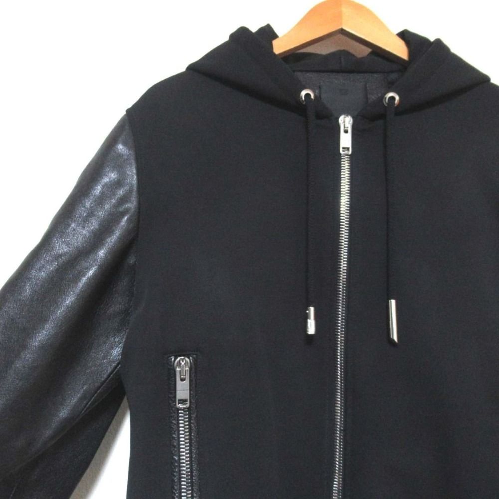 美品】Givenchy ブルゾンメンズレザー切り替え