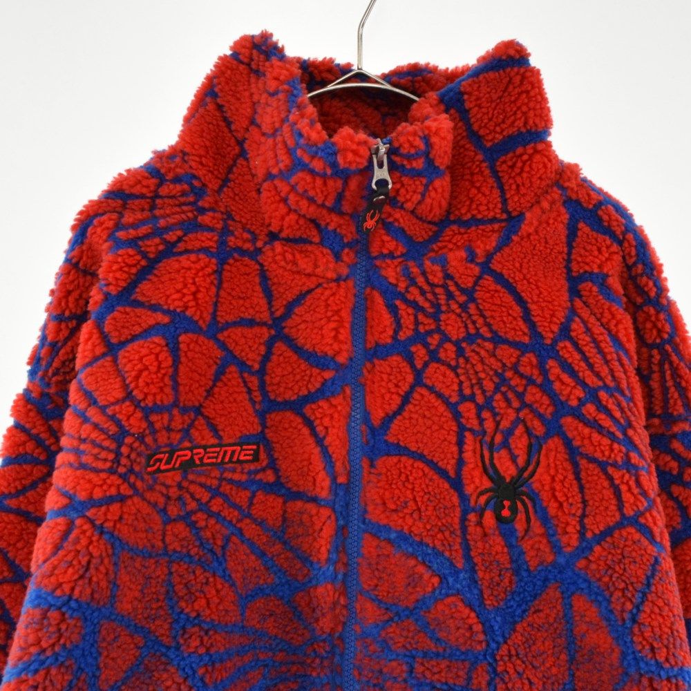 SUPREME (シュプリーム) 22AW Spyder Web Polar Fleece Jacket  