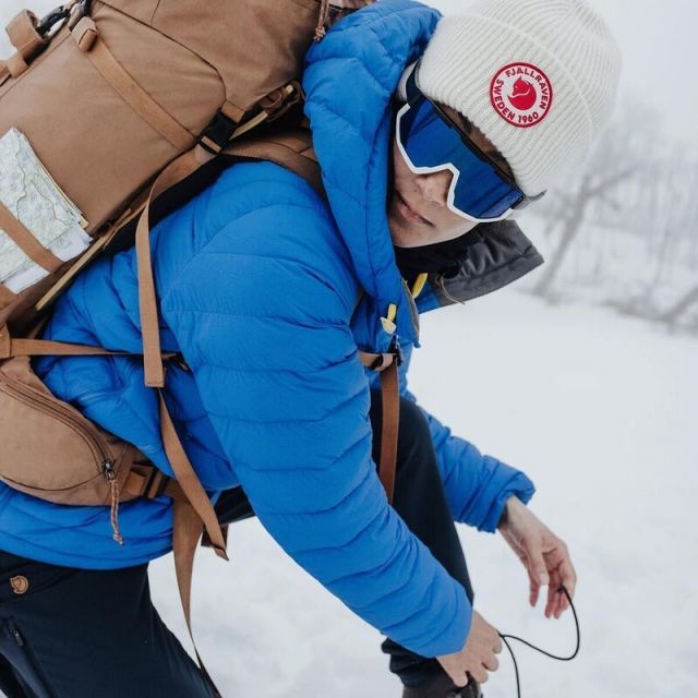 引取優先 送料無料 フェールラーベン レディース ジャケット ブルゾン アウター Expedition Pack Down Anorak - Women s UN Blue 常識的な