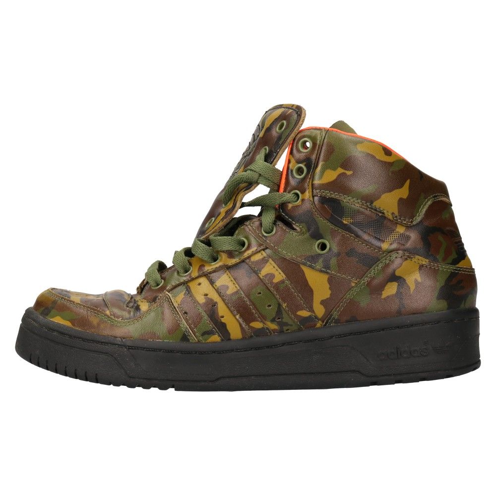 【激レアモデル】アディダス　ジェレミースコット スニーカー ウィング　カモ 27.5cm adidas Jeremy Scott WINGS カモスニーカー