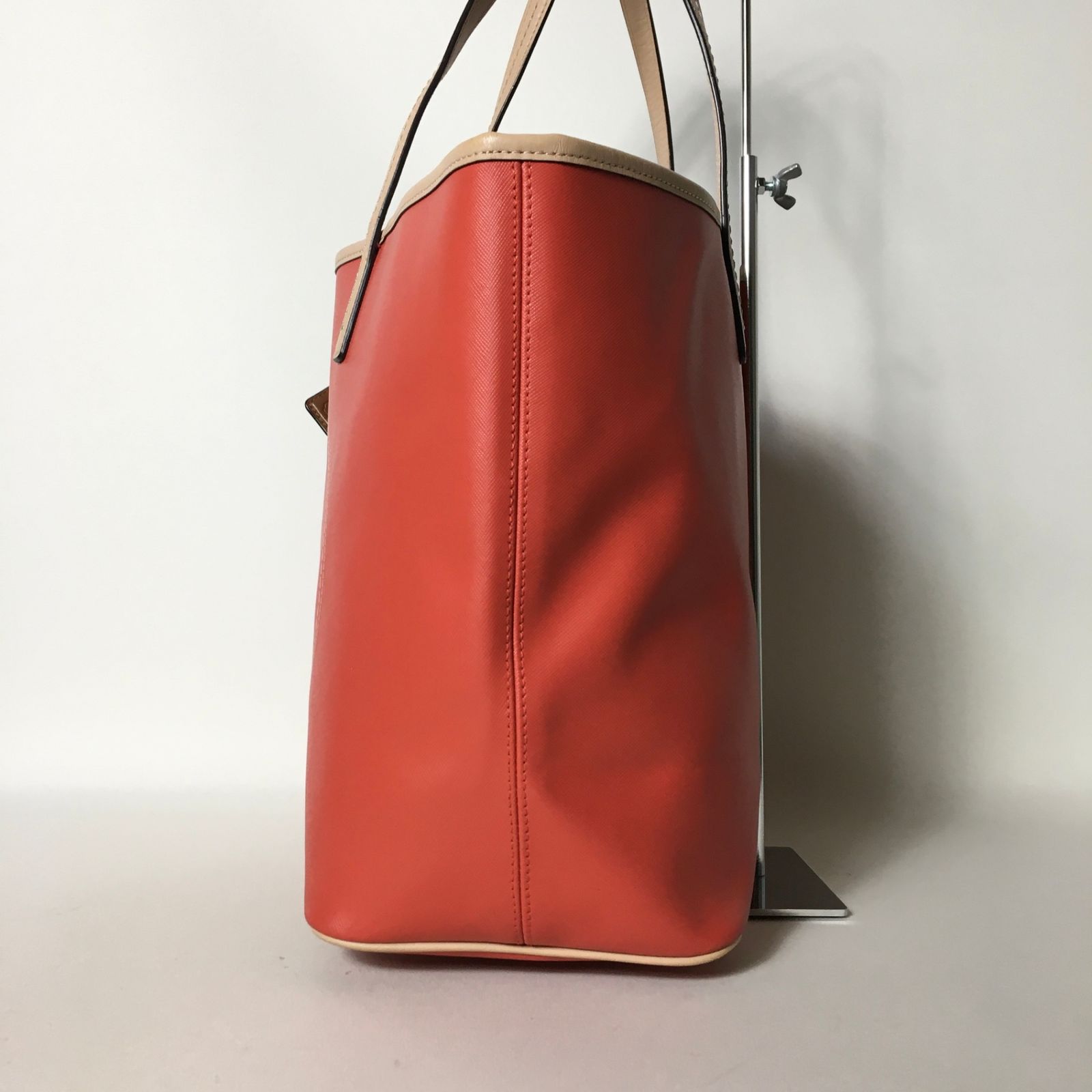 【中古/美品】コーチ COACH ベケットトートバッグ C2842 オレンジ 中古/美品】コーチ COACH ベケットトートバッグ C2842 オレンジ