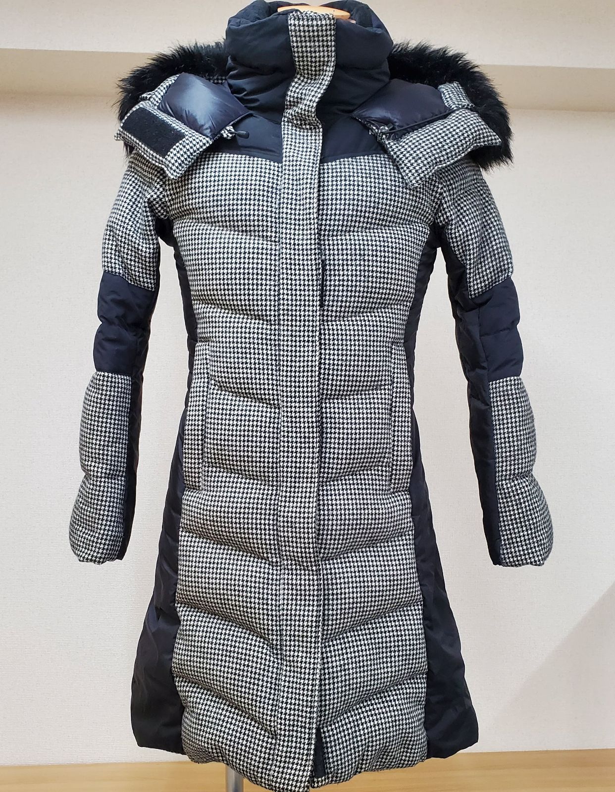 レア】THE NORTH FACE ノースフェイス 千鳥格子 ロングコート