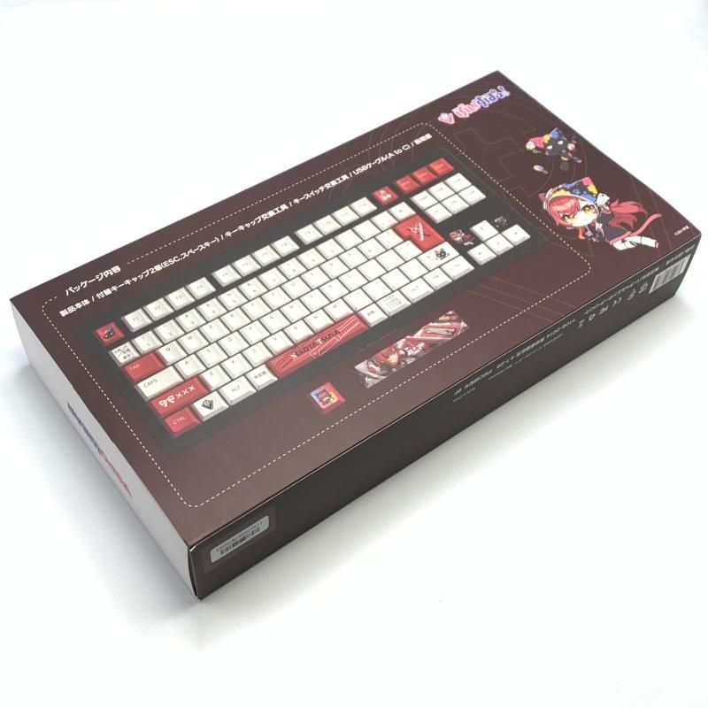 【新品未開封】猫汰つな ゲーミングキーボード ぶいすぽっ！ VSPO！ GEAR 新品未開封】猫汰つな ゲーミングキーボード ぶいすぽっ！ VSPO