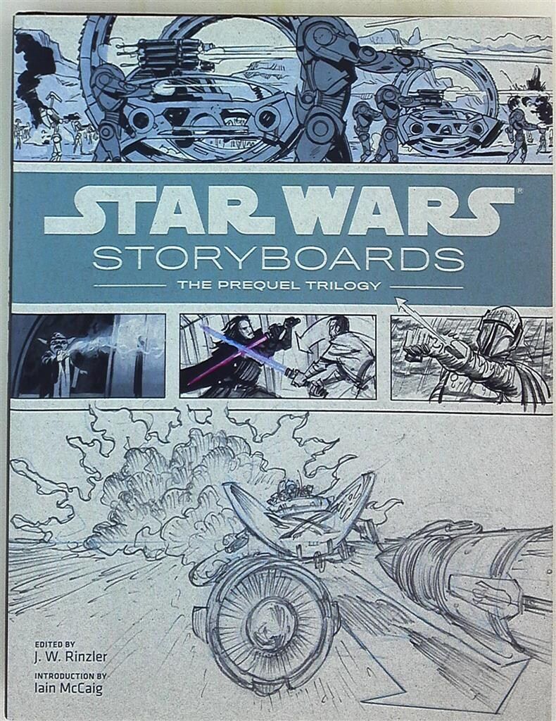 ABRAMS スターウォーズ J.W.RINZLER(編集) STAR WARS STORYBORDS THE PREQUEL TRILOGY(HC)