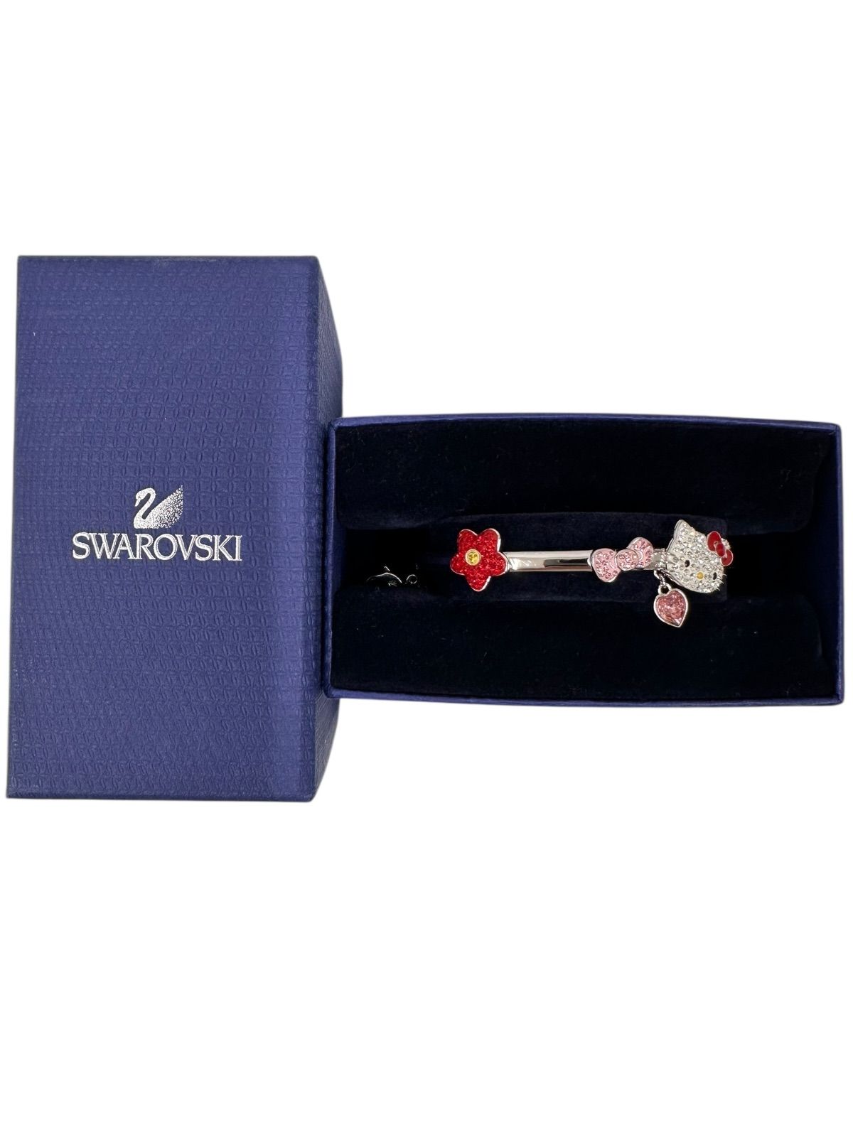 ✨美品✨SWAROVSKI スワロフスキー HELLOKITTY ハローキティ コラボ
