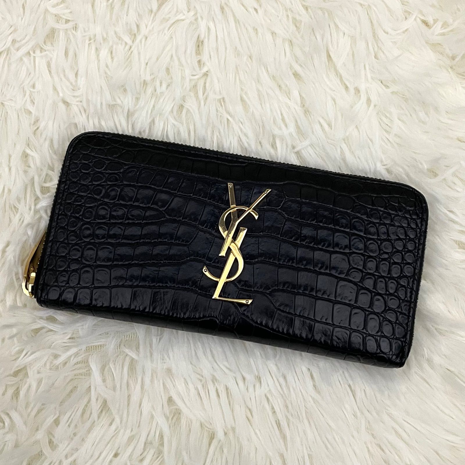 美品】Yves Saint Laurent YSL イヴサンローラン カサンドラ