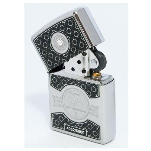 ZIPPO 限定 PLAYBOY プレイボーイ 60周年記念 28735 スワロフスキー