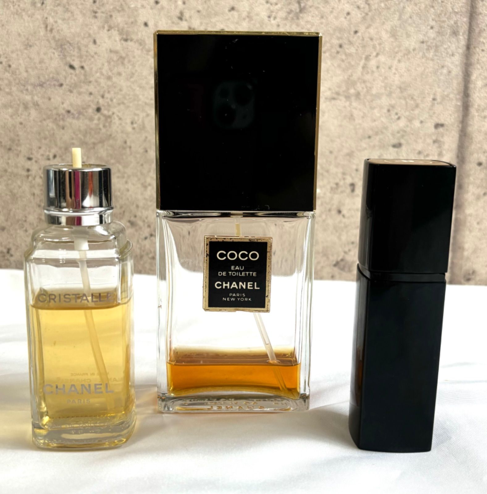 CHANEL シャネル EDT 3本まとめ CRISTALLE クリスタル 60ml / COCO 