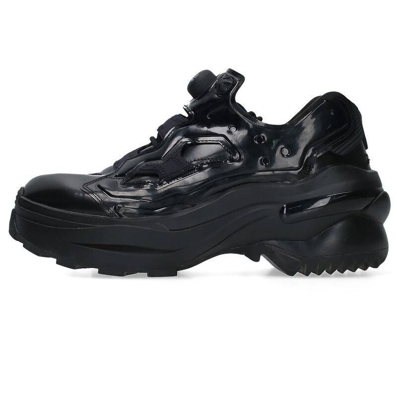 メゾンマルジェラ リーボックPROJECT 0 B LOW 黄赤黒 25.5cm メゾンマルジェラ ×リーボック Reebok PROJECT 0 B LOW S57WS0404