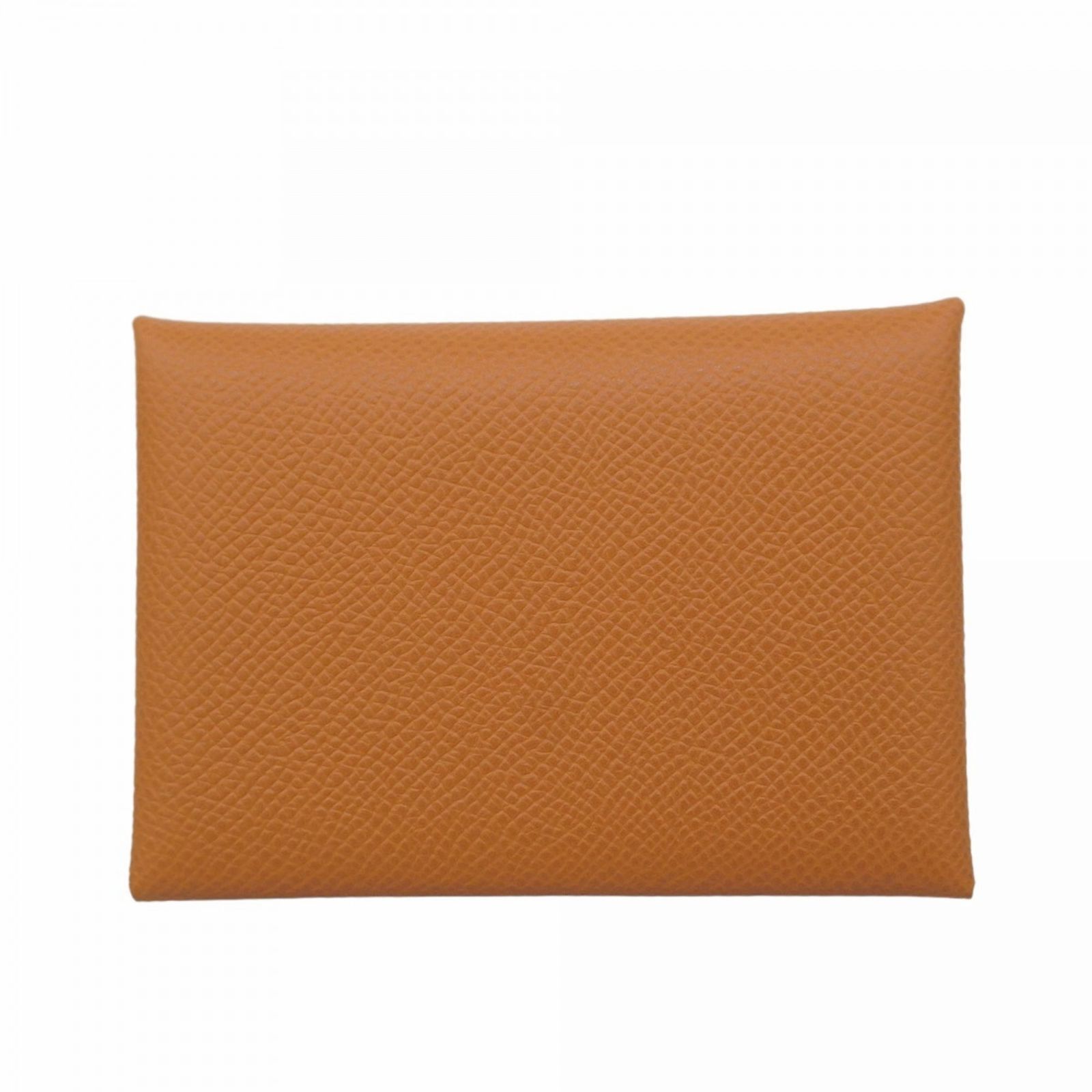 エルメス Hermes エルメス 財布 コインケース カルヴィデュオ ヴォーエプソン ゴールド W刻印メンズ レディース