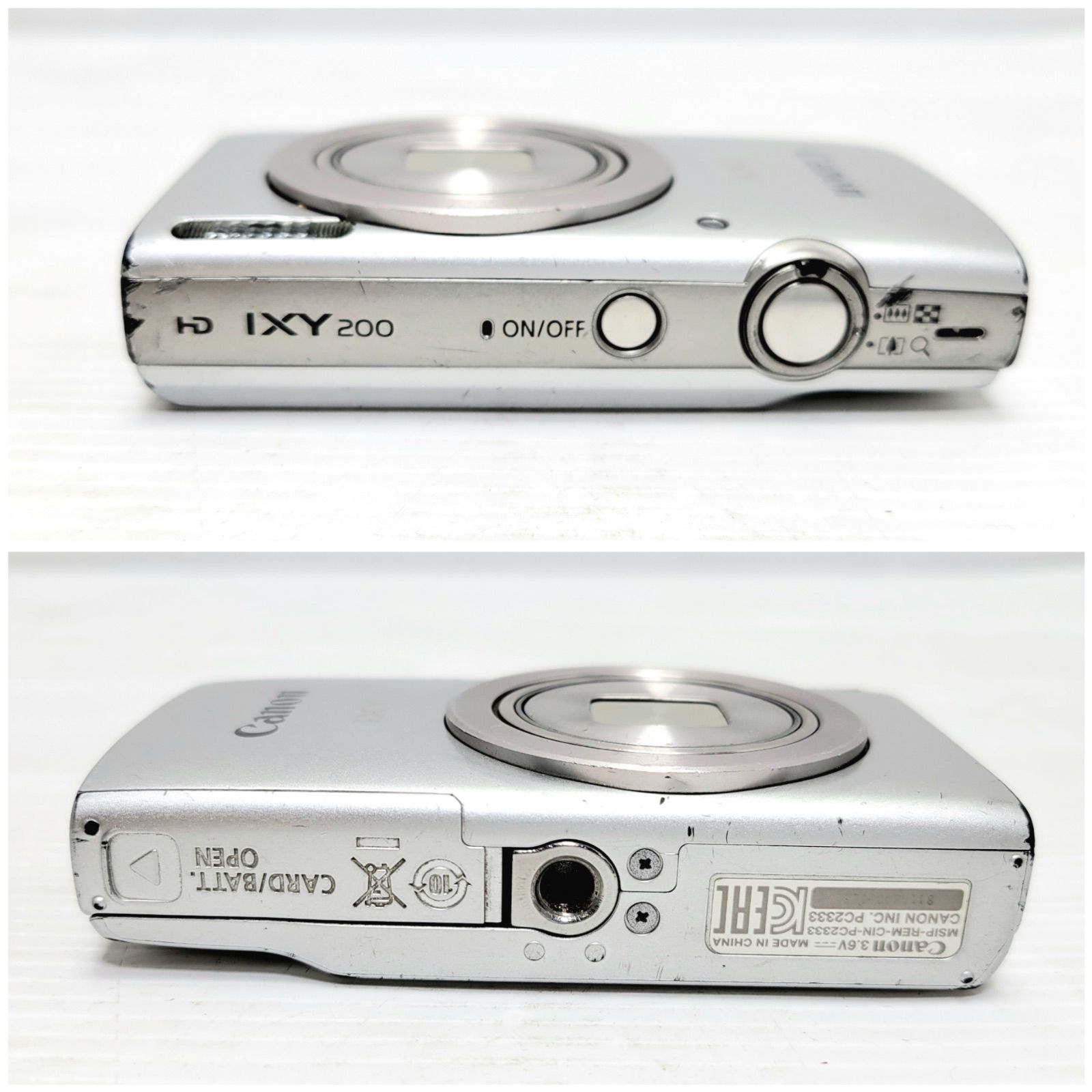 美品】Canon IXY 200 シルバー コンパクトデジタルカメラ - メルカリ