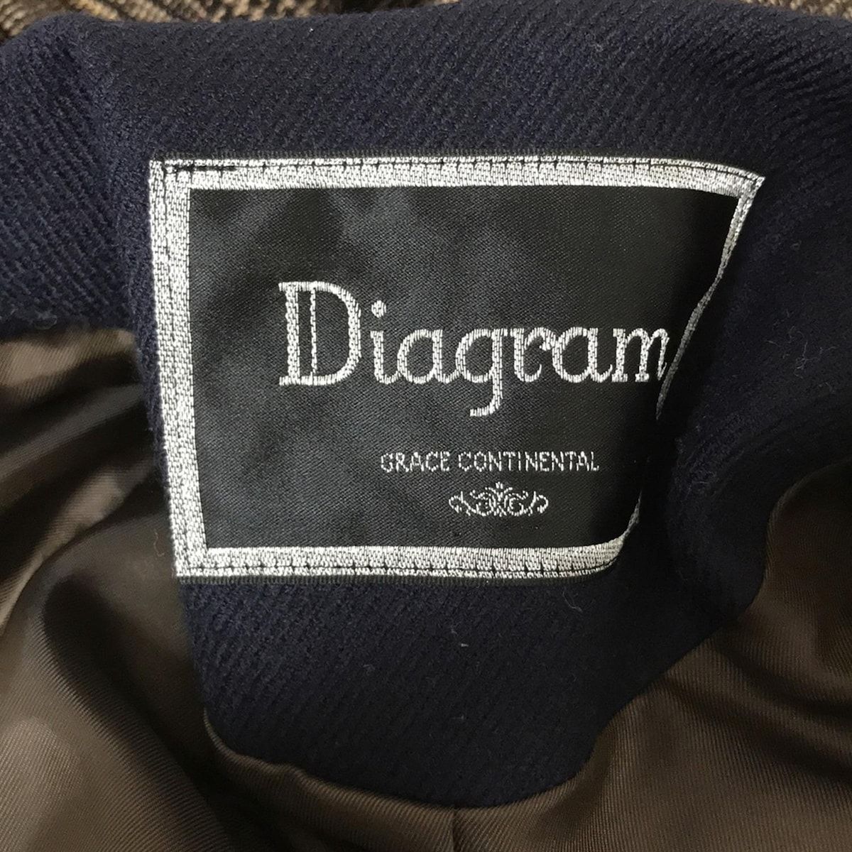 Diagram GRACE CONTINENTAL(ダイアグラム) コート サイズ38 M