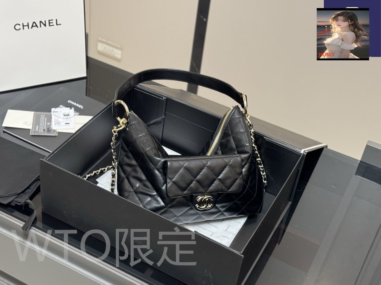 【入荷極小】CHANEL メティエダール限定 ホーボーバック ウール 入荷極小!使える！】CHANEL メティエダール限定 バックパック