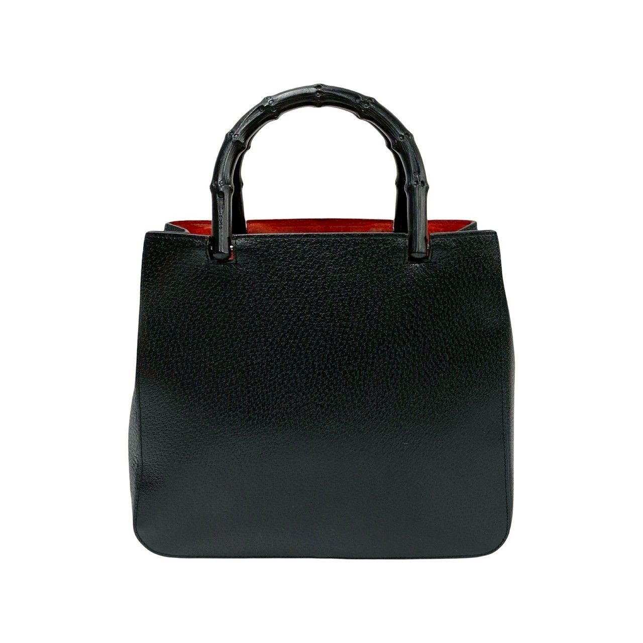 希少品　GUCCI　グッチ　ハンドバッグ　バンブー　レザー　ロゴ　肘掛け◎ グッチ バンブー 1947〕スモールバッグレッド レザー | GUCCI公式