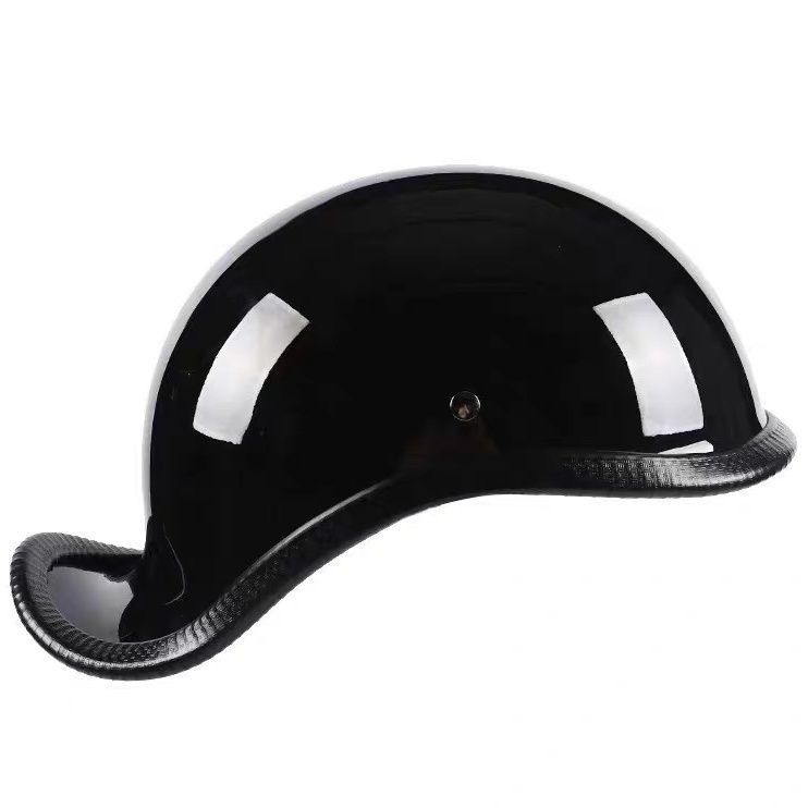 新品ハーフヘルメット バイクヘルメット人気半キャップ ダック