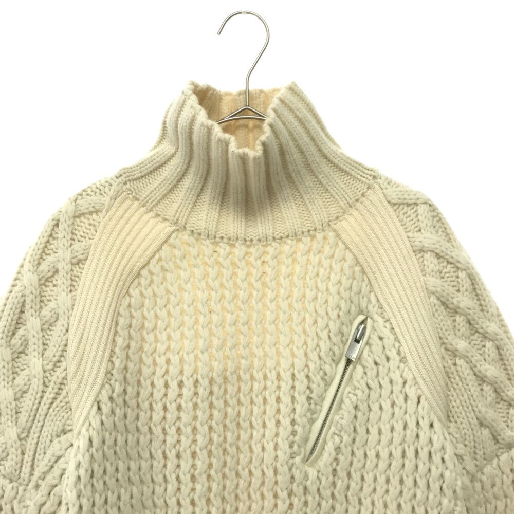 Sacai (サカイ) 20AW CHUNKY KNIT FABRIC COMBO PULLOVER 20-05279 