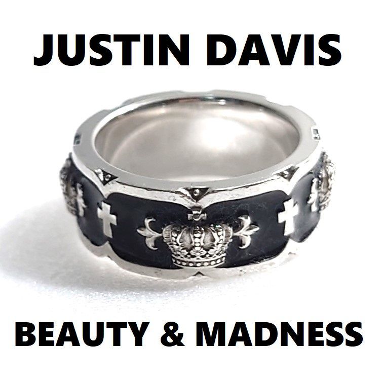 ジャスティンデイヴィス BEAUTY & MADNESS リング 9号 ジャスティンデイビス ビューティー＆マッドネス 9号 リング シルバー
