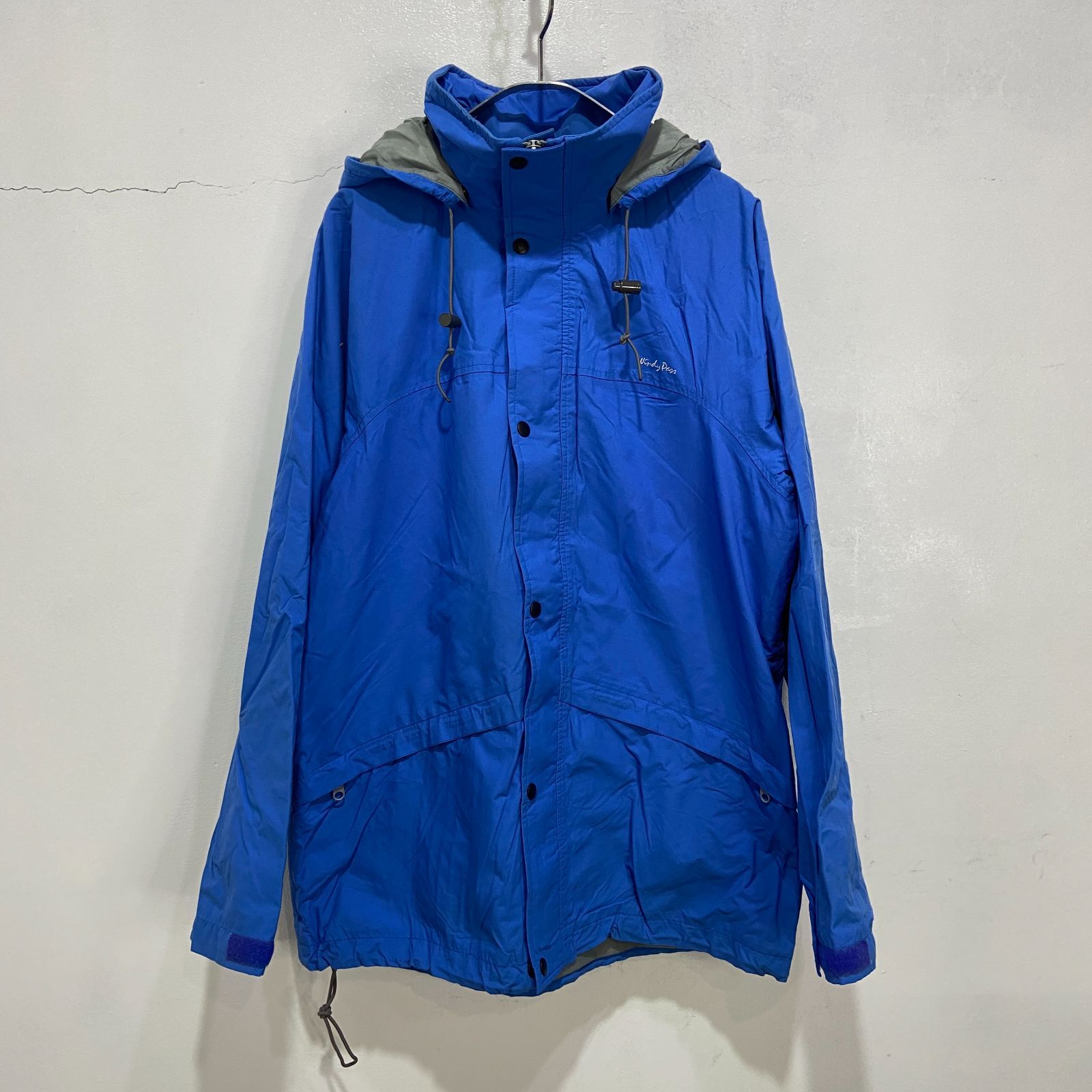 ☆80s☆Windy Pass By The North Face☆ザノースフェイス☆ナイロンマウンテンパーカー☆M☆台湾製☆ブルー☆L23M -  メルカリ